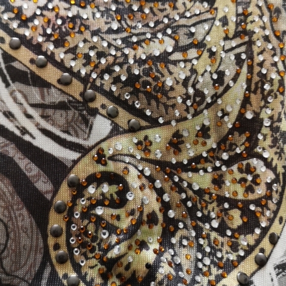 Andre by unit Patterned Mini dress - Picture 9 of 14